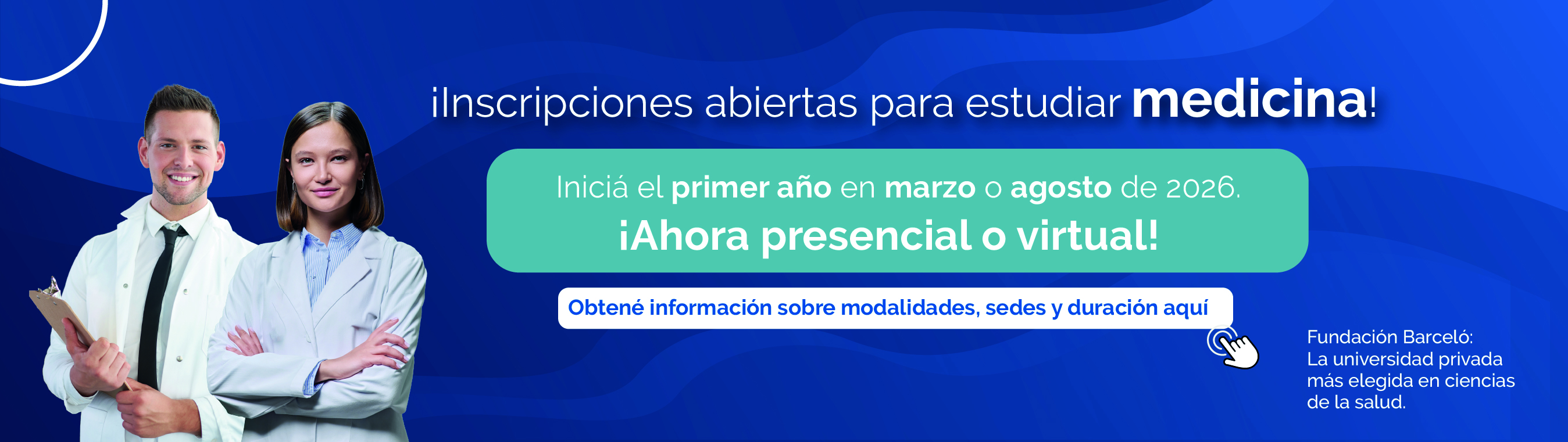 Inscripciones abiertas para Medicina