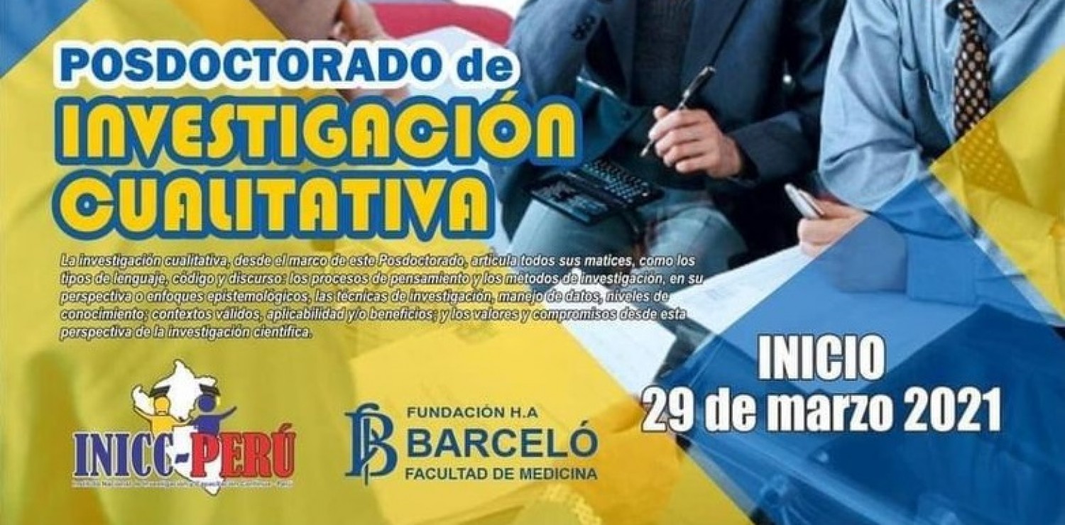 Fundación Barceló lanza el Curso de Posdoctorado en Investigación Cualitativa