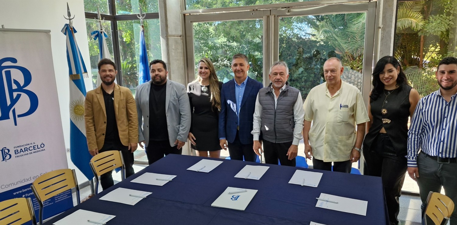 Fundación Barceló firmó un convenio con la Municipalidad de La Rioja
