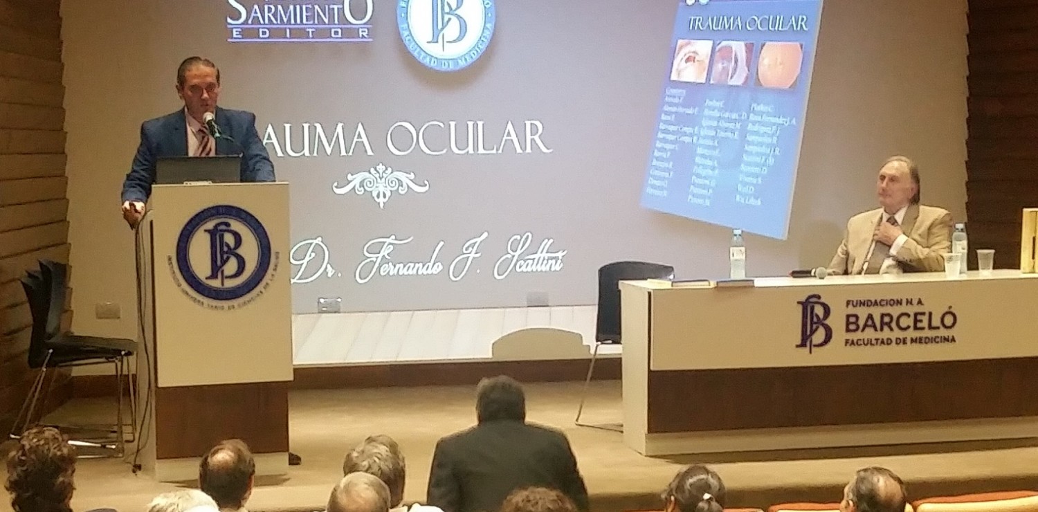 Presentación de libros: “Trauma Ocular” y “Manual de Clínica Quirúrgica”